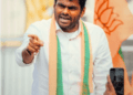 ಬಿಜೆಪಿಗೆ ರಾಜೀನಾಮೆ ನೀಡಿದ ಮಾಜಿ ಐಪಿಎಸ್ ಅಣ್ಣಾಮಲೈ