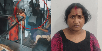 ಕರ್ನಾಟಕದಿಂದ ಕೇರಳಕ್ಕೆ ಹೋಗಿ, ಖಾಸಗಿ ಬಸ್ಸಿನಲ್ಲಿ ಪ್ರಯಾಣಿಕರ ಹಣ ಕದ್ದು ಸಿಕ್ಕಿಬಿದ್ದ ಮಹಿಳೆ