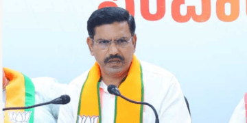 ‘ಕಾಂಗ್ರೆಸ್ ಭ್ರಷ್ಟಾಚಾರಕ್ಕೆ ಮೋದಿ ಆಡಳಿತವೇ ಪರಿಹಾರ’: ಬಿ.ಯಾವಿ.ವಿಜಯೇಂದ್ರ