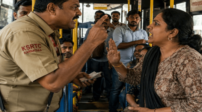 ಬಂಟ್ವಾಳ: ಬಿ.ಸಿ. ರೋಡ್ ಬಳಿ ಕೆಎಸ್‌ಆರ್‌ಟಿಸಿ ಬಸ್ ಚಾಲಕ-ಕಾರು ಚಾಲಕಿ ನಡುವೆ ವಾಗ್ವಾದ; ಪರಸ್ಪರ ದೂರು ದಾಖಲು
