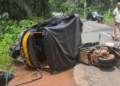 ವಿಟ್ಲ: ರಸ್ತೆಗೆ ಅಡ್ಡ ಬಂದ ಹಾವು; ಆಟೋ-ಬೈಕ್ ಮುಖಾಮುಖಿ ಡಿಕ್ಕಿ, ಸವಾರನಿಗೆ ಗಂಭೀರ ಗಾಯ