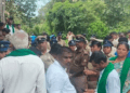 ಬಿಡದಿ ಟೌನ್ ಶಿಪ್: ಸರ್ವೇಗೆ ಬಂದ ಅಧಿಕಾರಿಗಳಿಗೆ ಮಹಿಳೆಯರಿಂದ ಪೊರಕೆ ಸೇವೆ