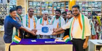 ಕಡಬ: ಪಿಲ್ಯ ಮೆಗಾ ಆಫರ್ ನಲ್ಲಿ ಜಾಕ್ ಪಾಟ್  ಶರೀಫ್ ಮೇಸ್ತ್ರಿಗೆ ಕಾರಿನ ಕೀ ಹಸ್ತಾಂತರ